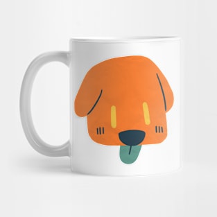 orange dog Mug